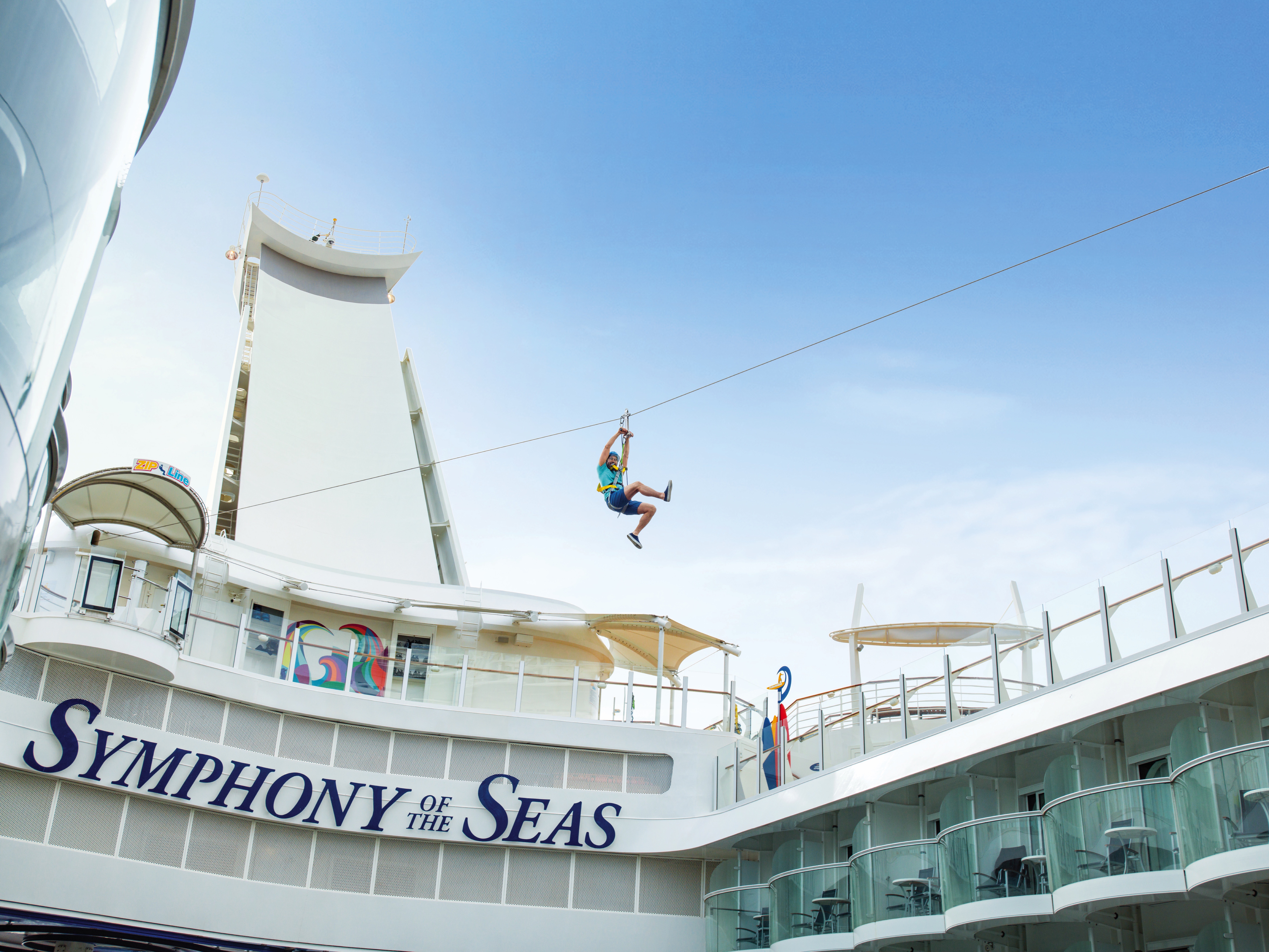 Symphony of the Seas - Zip Line